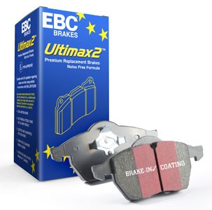 Bromsbelägg EBC Ultimax2. Tillverkarens produktnr: DPX2246
