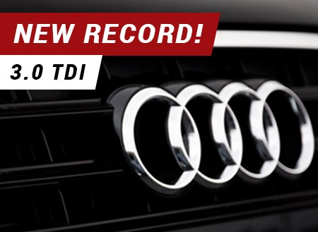Nytt rekord med vår motoroptimering till Audi!