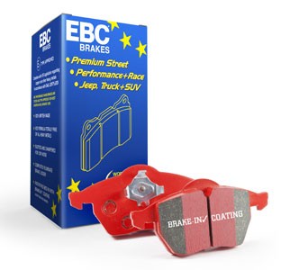 Brake pads EBC Redstuff. Tillverkarens produktnr: DP31512C