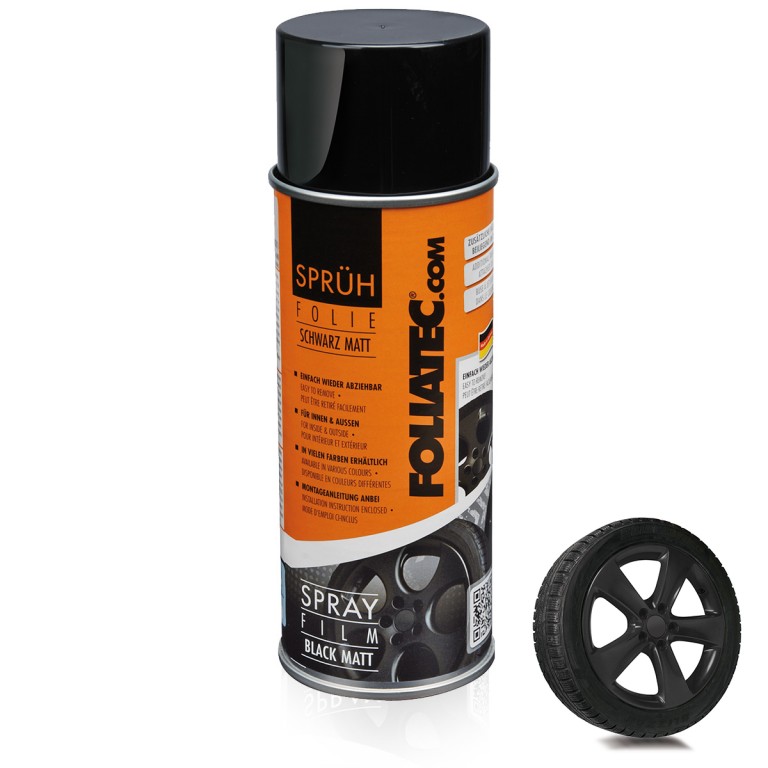 Foliatec Spray Film, black matt. Tillverkarens produktnr: 2065