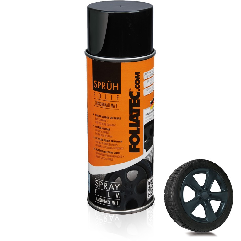 Foliatec Spray Film, carbongrey matt. Tillverkarens produktnr: 2082
