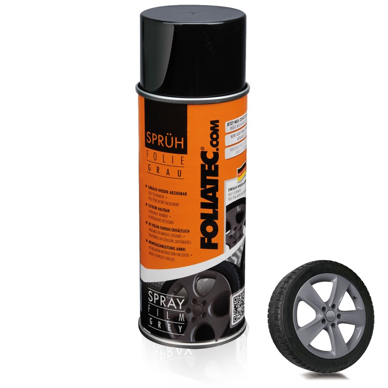 Foliatec Spray Film, grey glossy. Tillverkarens produktnr: 2068
