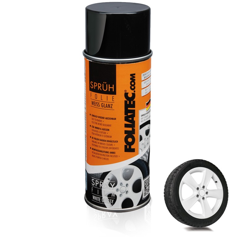 Foliatec Spray Film, white glossy. Tillverkarens produktnr: 2069