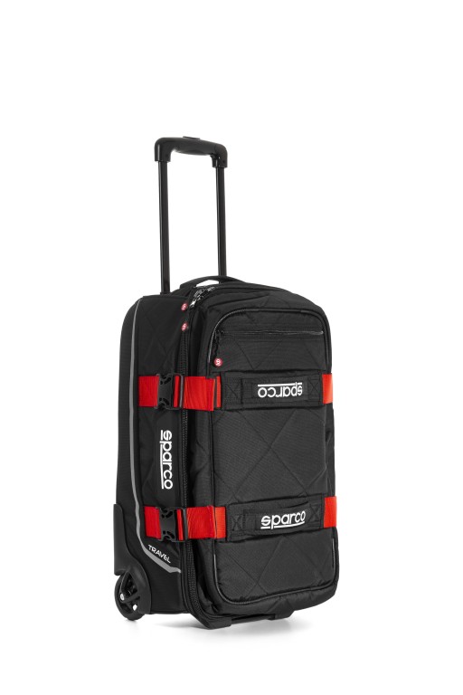 Sparco Väska Travel Svart/Röd. Tillverkarens produktnr: 016438NRRS