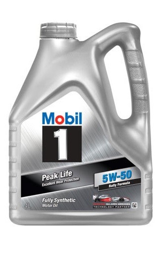 Mobil 1 Peak Life 5W-50 4L. Tillverkarens produktnr: 153640