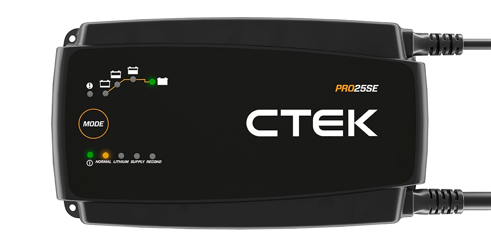 Batteriladdare Ctek PRO25SE EU. Tillverkarens produktnr: 4660-40197