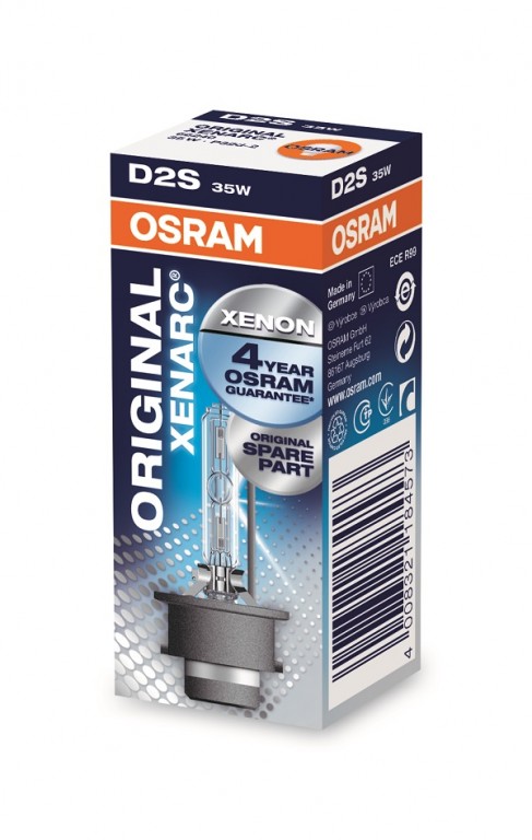 D2S Osram Xenarc Original. Tillverkarens produktnr: 66240